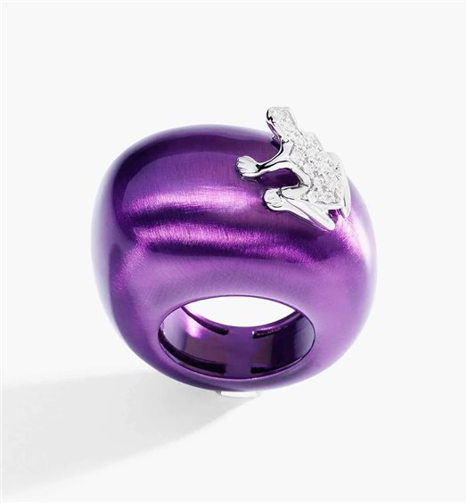 Anello Dada Arrigoni Donna Happy Frog in Argento Diamante 0.22 Ct DHF07ANVLBBDI - DHF07ANVLBBDI